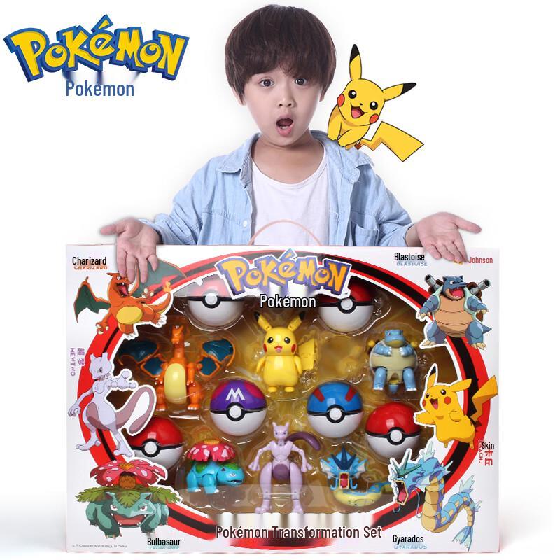 Коллекция игровых наборов и фигурок Pokemon от Zhuangchen