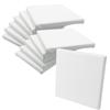 Set of 12 15cm X 15cm Mini Canvas Boards for and Acrylic Square Artwork Oil, Watercolor, Paintings,