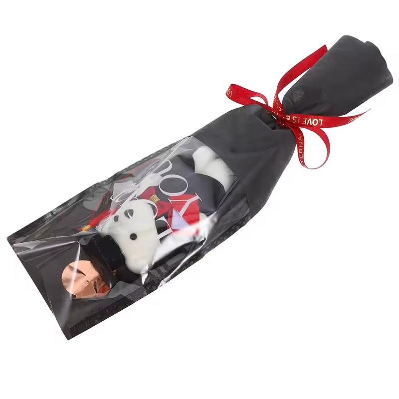 Выпускной сезон мультяшный медведь декоративный бант лента украшение многоцветный реквизит для фотосессии букет аксессуары ручной работы своими руками