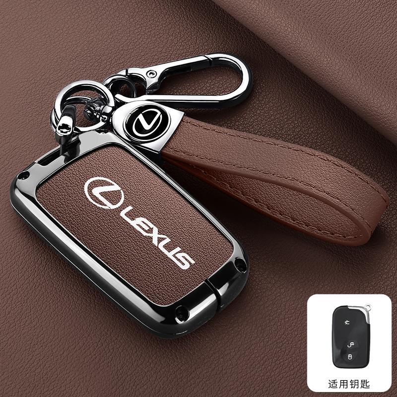 WRSP5 Genuine Leather Car Remote Key Case Fob Cover For Lexus CT200H GX400 GX460 IS250 IS300C RX270 ES240 ES350 LS460 GS300 450h 460h