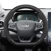 Для CHERY Чехол на руль из замши, углеродного волокна, ПУ кожи Подходит для Tiggo 7 Pro Max 2 8 4 5 9 Qq Fx Arrizo Fulwin Omoda T11 QQ