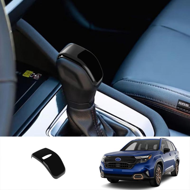 For Subaru Forester 2025 2026 ABS Hybrid Fuel Car Gear Head Shift Knob Cover Handball panle Trim Sticker Interior Accessories