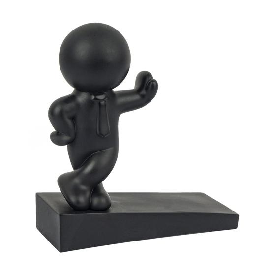 Мультяшный Человек Стопор для Двери Клин Защита Стены Противоскользящий Ветрозащитный Без Сверления Защита от Столкновений Ковер Плитка Бетонный Деревянный Пол Дверной Стопор