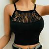 Bustier Crop Tops Women Camisole Lace Tank Party Cami Vest Brassiere