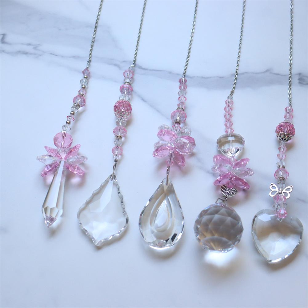 Подвеска из коллекции Crystal Light Подвесной хрустальный кулон Автоаксессуары Аксессуары для окон Наружное украшение для сада