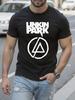 Унисекс хлопковые футболки с группой The Rock Linkin Park