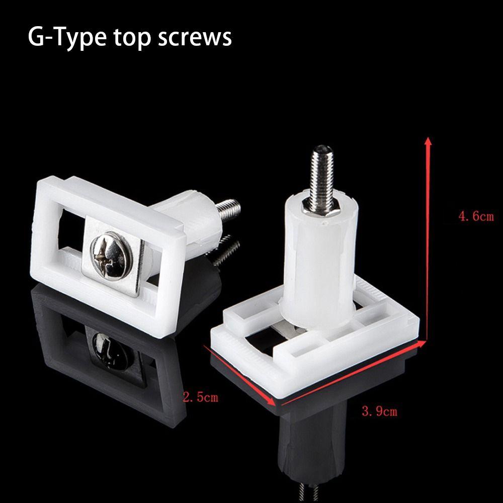 1 пара аксессуаров для ванной комнаты, винты для ремонта сиденья унитаза, комплект винтов и шайб