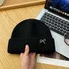Bow Knitted Hat for Women In Autumn and Winter Loose Warm and Ear Protecting Woolen Hat Versatile Face Showing Small Toe Cap Cold Hat