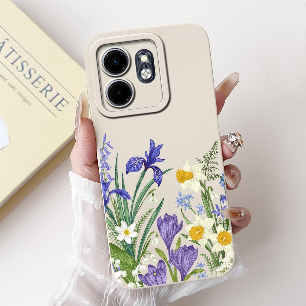 Чехол для Infinix Smart 9 Hot50i X6531 Роскошный Чехол с Художественной Росписью Мягкий Силиконовый Чехол для Телефона Для Infinix Hot 50i Smart9 X6532 Fundas