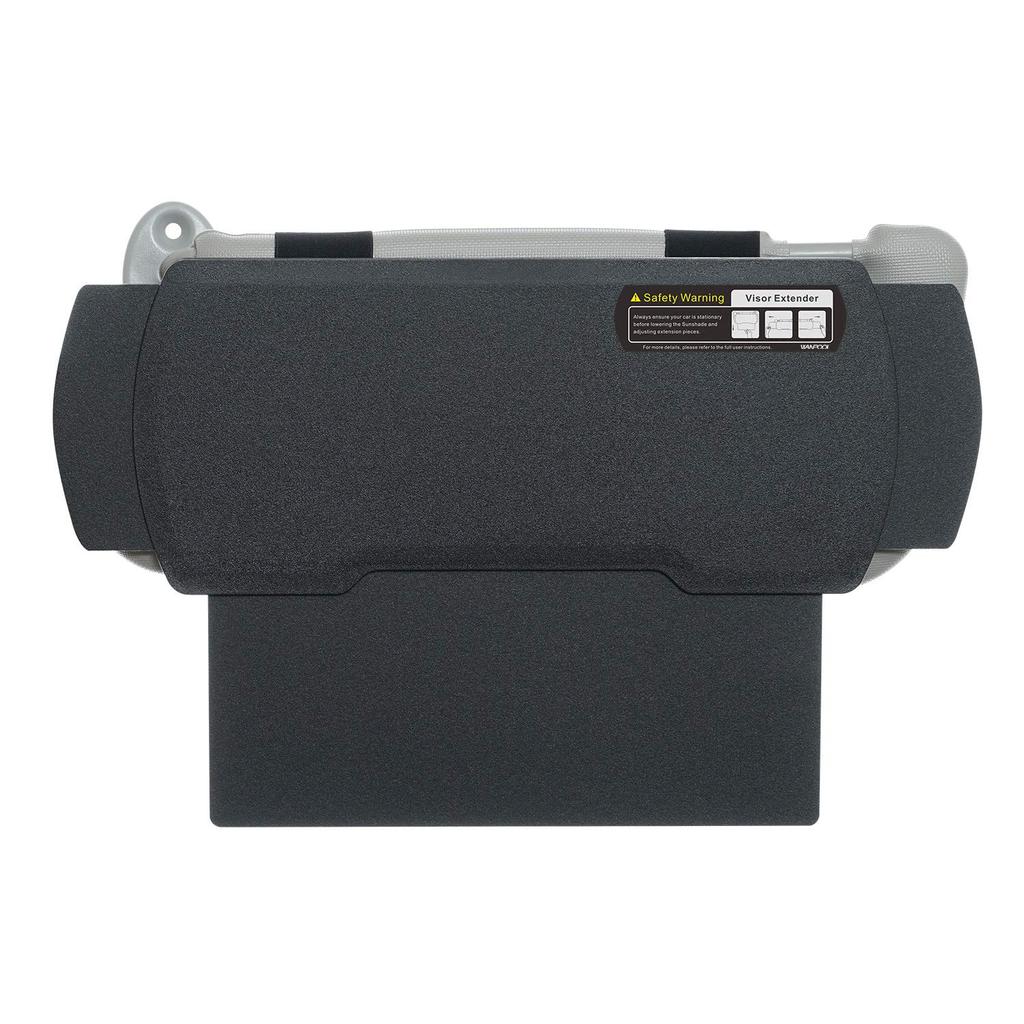 WANPOOL Солнцезащитный козырек для автомобиля, удлинитель для оконной шторки, антибликовый солнцезащитный экран для сиденья водителя/пассажира, 1 шт. (черный)