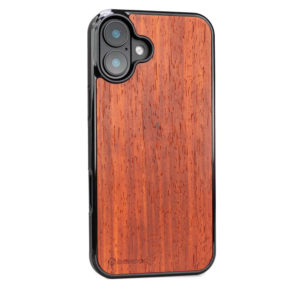 Bewood Wooden Case for iPhone 16 Plus padouk
