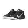 Nike Детские кроссовки Team Hustle D10 FlyEase PS Black Metallic Silver Volt White DD7302-004