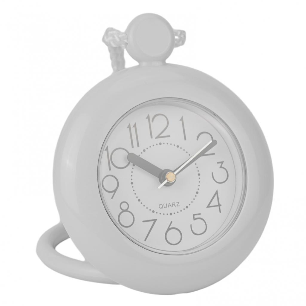 AA Battery Desktop Alarm Clock Waterproof Bathroom Clock Bedroom