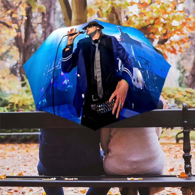 1PC Lighthouse Performance Show Automatic Umbrella - Suitable Travel Outdoor Portable Umbrella Birthday Gift Daily Essentials