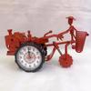 Retro Nostalgic Tractor Alarm Clock Creative Bedside Small Alarm Clock Wake Up Children Desktop Clock Ornaments
