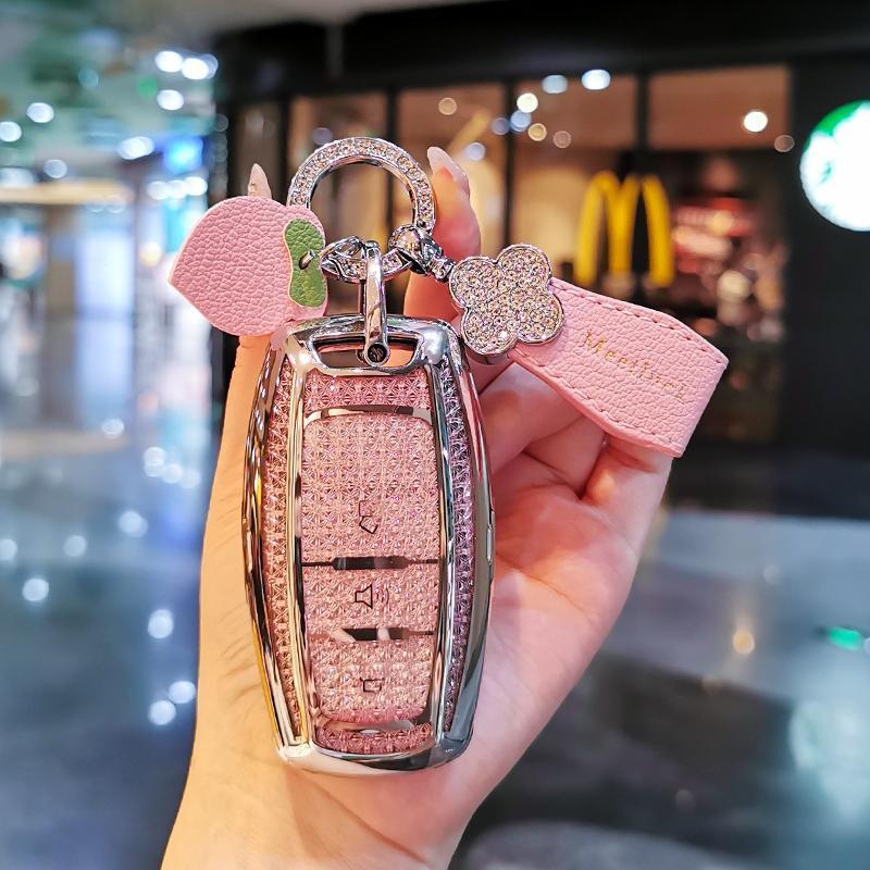 Car Key Case Cover Shell For Haval H6 Third-Generation M6Plus Second-Generation F7X Red Rabbit F5 H9 H8 H7 H4 Car Key Bag