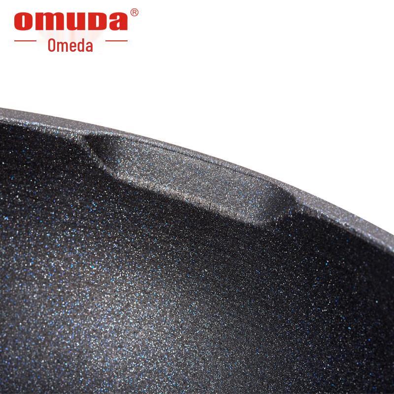 Вок Oumeda Earl Series 32 см с антипригарным покрытием и крышкой