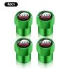 4Pcs Car Valve Stem Caps Cover for tt A1 A3 A4 A5 A6 A7 A8 Q2 Q3 Q5 Q7 TT S Line S3 S4 S5 S6 R8 RS Car Sticker Accessories