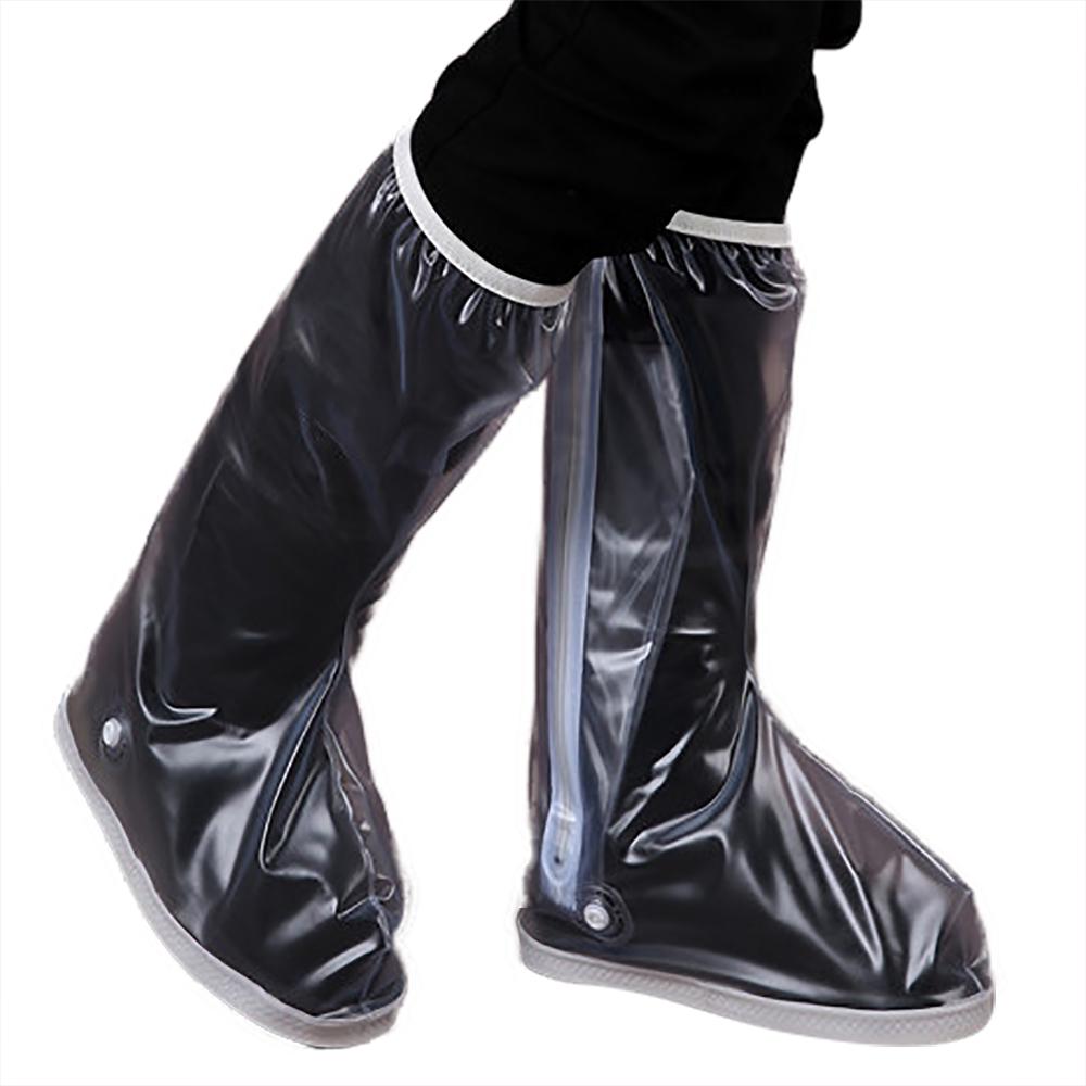 Уличные водонепроницаемые чехлы для обуви, многоразовые резиновые сапоги, противоскользящие велосипедные бахилы