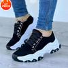 Women Sneakers Fashion Platform Lace Up Casual Sports Shoes Comfortable Running Ladies Vulcanized Shoes Female Footwear