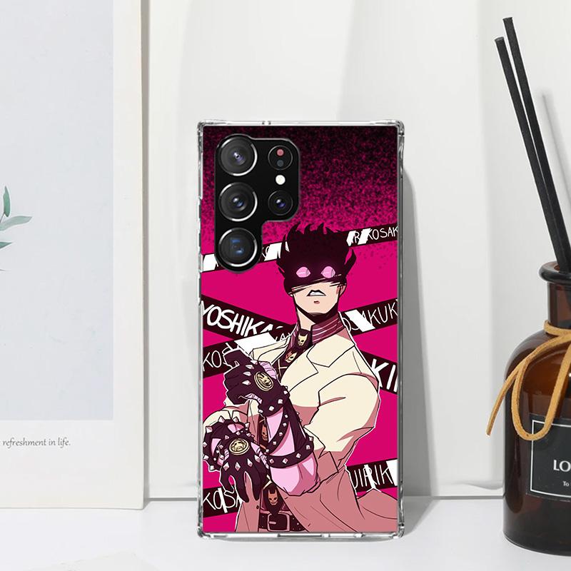 JoJo Adventure Killer Queen Phone Case For Samsung Galaxy S26 S25 Edge S24 FE S23 S22 Ultra S21 Plus S20 + Art Fundas Back Cover