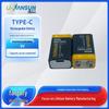 Перезаряжаемая батарея 9В для мультиметра 1500 мАч 6F22 Литий-ионная USB Высокая емкость