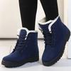 2025 Elegant Woman Heeled Shoes Winter Shoes Women Boots Warm Fur Ankle Boots For Women Winter Boots Black Heels Snow