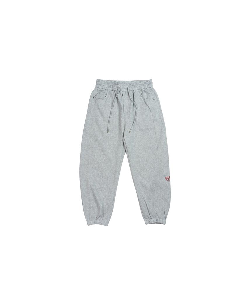 DOUBLE JD Side Bear Jogger Pants