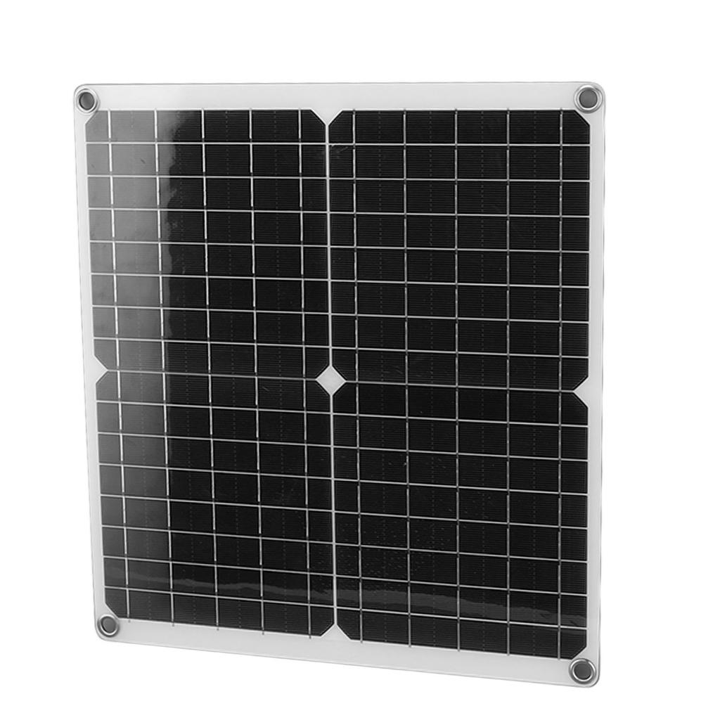 Контроллер заряда солнечной панели, комплект из монокристаллического кремния 25 Вт 10 А, быстрая зарядка без аккумулятора