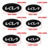AAAGR1 1pcs 3D ABS Car Front Hood Logo Emblem Badge Sticker For KIA K2 K3 K5 K7 EV6 KX3 Soul Seltos Sportage Cerato Optima Sorento