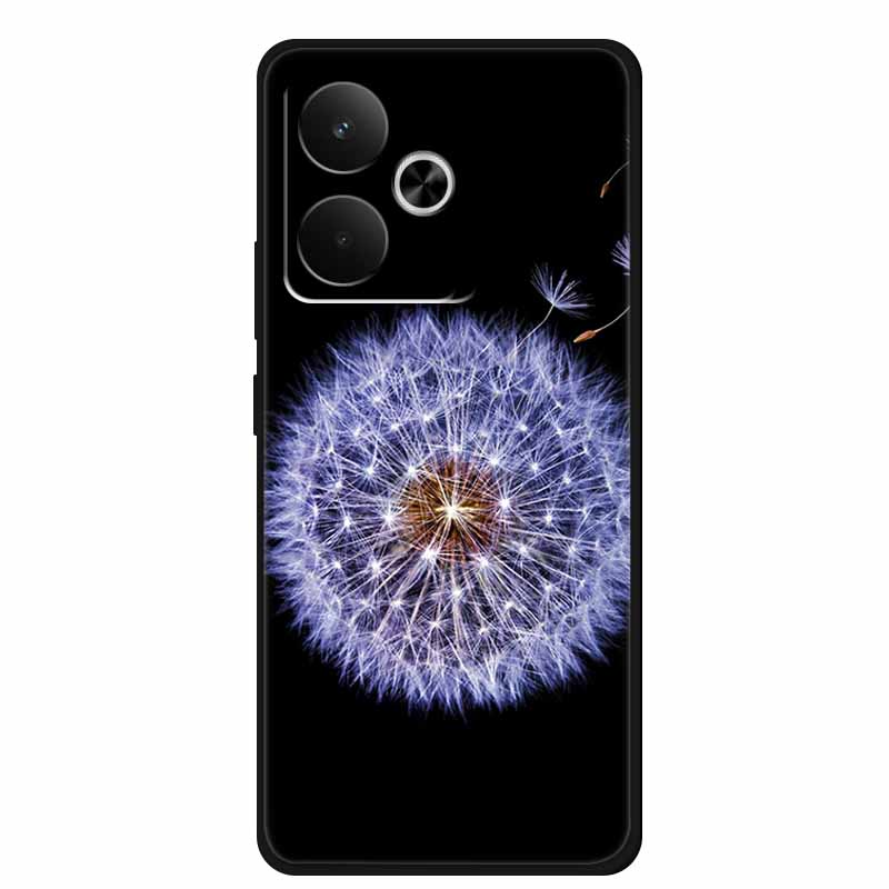Чехол для телефона Realme GT7 GT 7T 7 T Сумка Черный Силиконовый Мягкий Задний Чехол Для Realme 14 4G 15 Pro Чехлы Coque Защитный Корпус