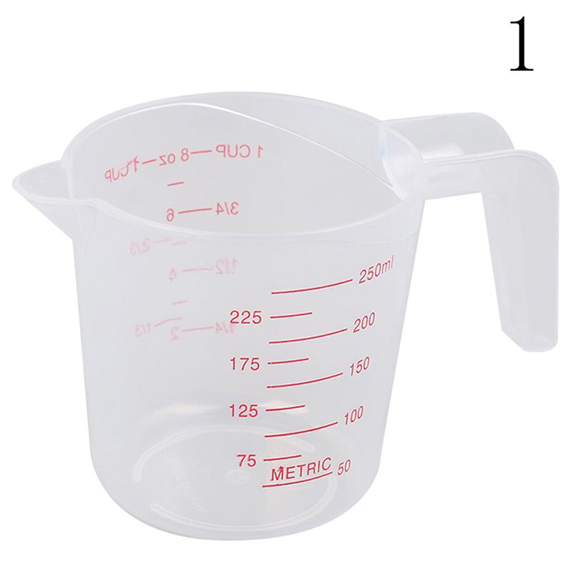 High Quality Plastic Measuring Jug Large Capacity Scale Cup 250/500/1000Ml