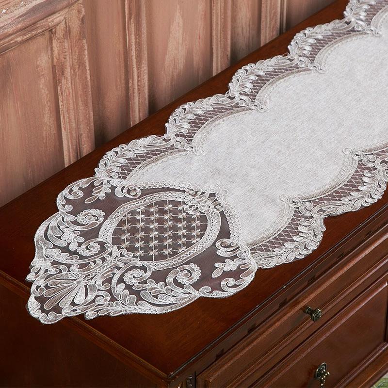 Новая популярная скатерть для ТВ-шкафа, европейский коврик для журнального столика, кружевной чехол, зеленый туалетный столик Капитан, настольный флаг, пылезащитный тканевый чехол