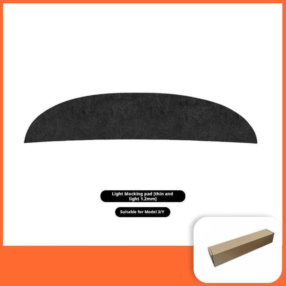 Suede Dashboard Cover Pad for Tesla Model Y Juniper 2025 Model 3 Sunshade Protector Anti-UV Dash Mat Sun-shading Non-slip Pads