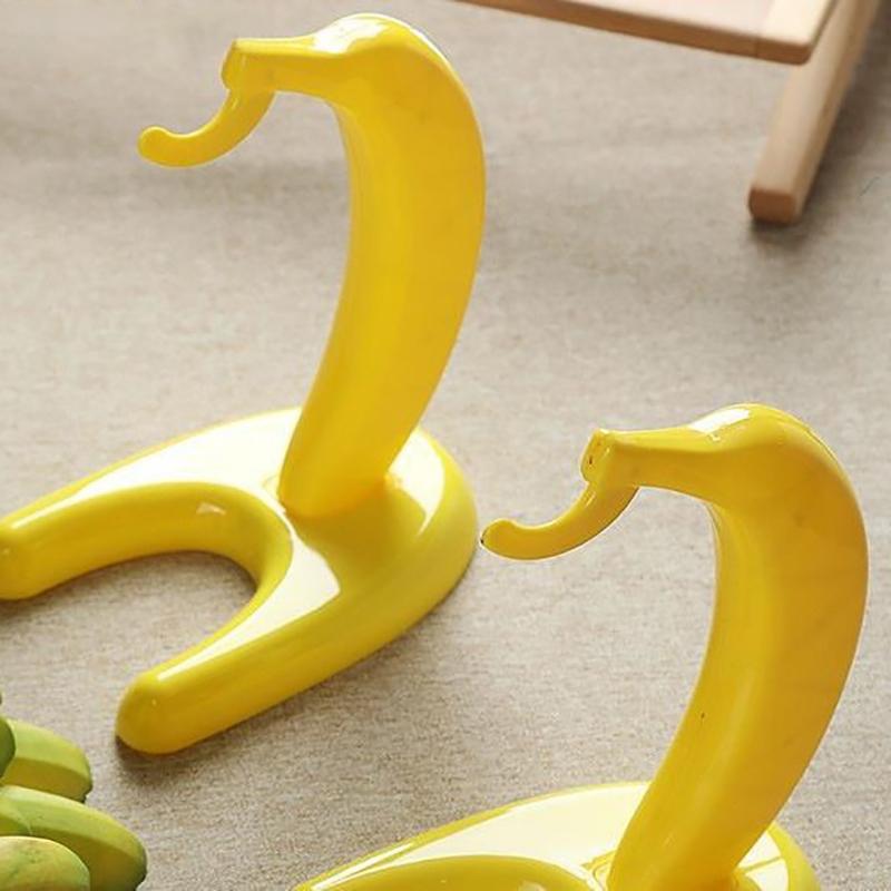 Подставка для бананов на столешнице, вешалка, держатель, крючок, подвесной контейнер, наружная виноградная настольная решетка для хранения фруктов, дерево