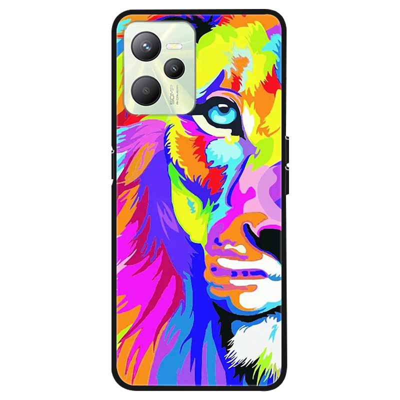 For Oppo Realme C35 Case Cover Bumper On For Realme C35 TPU Soft Silicone Back Cover Case Realme C35 C 35 RealmeC35 Coque Fundas