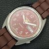 Б/У винтажные мужские часы SEIKO 5 с автоподзаводом из Японии с коричневым циферблатом a434984-2 R122-a434984