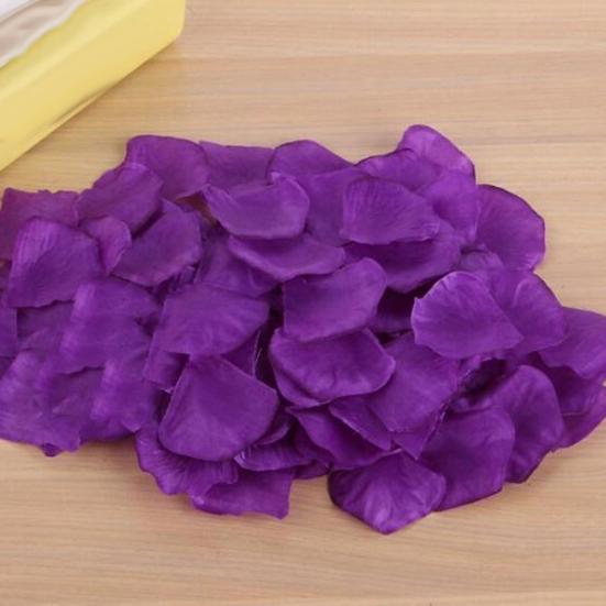 800шт искусственные шелковые лепестки розы свадебная церемония декор стола