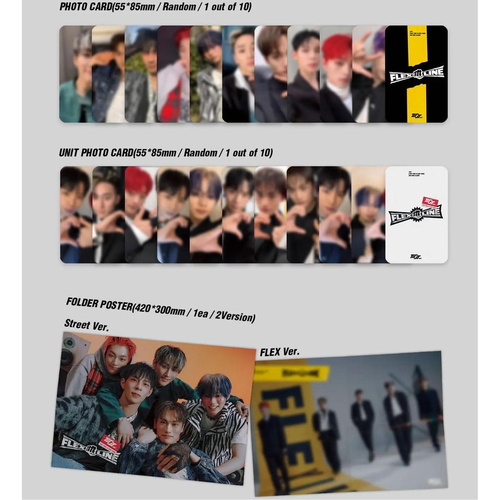 (ПРЕДВАРИТЕЛЬНЫЙ ЗАКАЗ) TIOT - [FLEX LINE] 3-й мини-альбом PHOTOBOOK