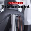 Car Rear Seat Hook For Tesla Model Y 3 3+ with 4 Hooks Bag Umbrella Hanger Organizer Car Interior Accessories J5Z8