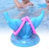 Inflatable Ring Toss Game Floating Sturdy Portable Summer Mermaid Tail for Backyard Beach