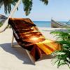 Outer Banks Print Beach Towel, Large Soft Quick Dry Towel for Beach Camping Swimming
