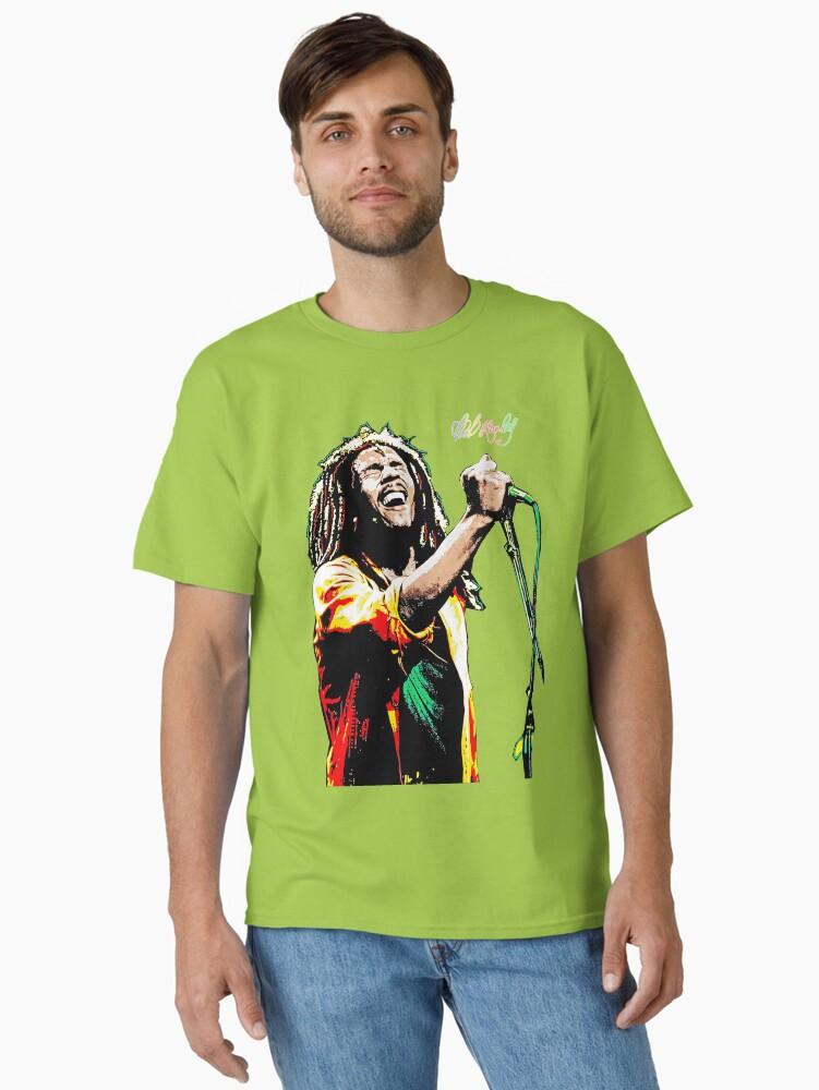 bob marley- retro style Classic T-Shirt