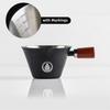 V-shaped Spout Coffee Espresso Cup Wooden Handle Coffee Extract Cup Coffee Measuring Cup  Home