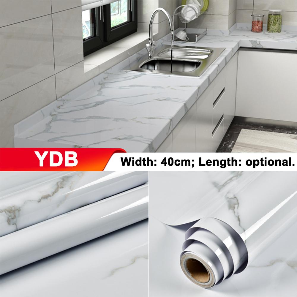 29 Styles Marble Wallpaper Home Decor Films PVC Waterproof Stickers Self-adhesive Doors Cabinet Modern Furnitures Wall Decoration