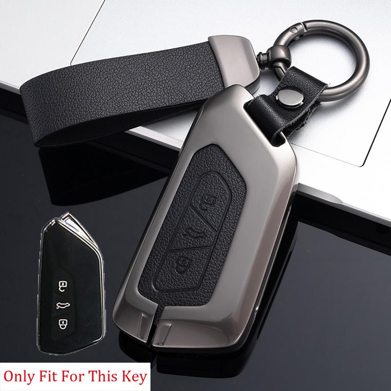 Чехол для ключей от автомобиля для Volkswagen VW Golf 7 Gti Mk7 R Touran Skoda Octavia 3 Superb Karoq Kodiaq Seat Leon Mk3 Ateca, аксессуары