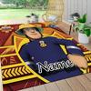 Custom Name Fireman Sam's Adventure Carpet Rug Customizable Soft Washable Anti-Slip Home Living Room Sofa Mats Personalized Rug. 0909274