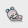 BT21 MANG Уютная домашняя плоская подушка