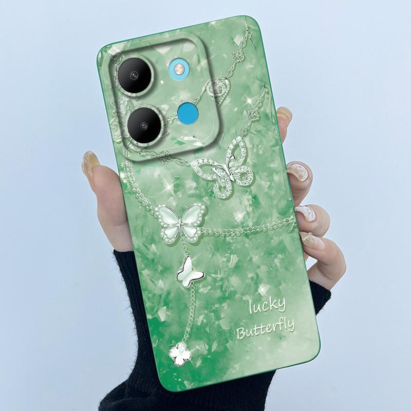 Чехол для Infinix Smart 7 X6515 Smart 7 HD X6516 Модный Простой Чехол Мягкий Силиконовый Чехол для Телефона Для infinix Smart7 Plus Чехлы