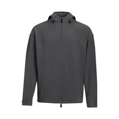 Unstoppable UA Leisure Sports однотонная мужская куртка с капюшоном Rhino-Gray 1389304-025